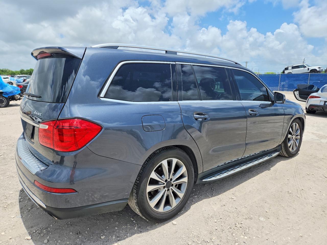 2016 Mercedes-benz Gl 450 4matic Gray vin: 4JGDF6EE5GA671025