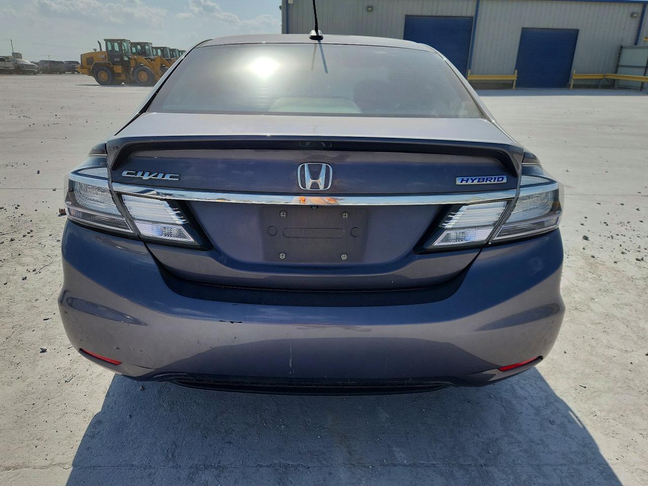 2015 Honda Civic Hybrid Gray vin: 19XFB4F23FE001390