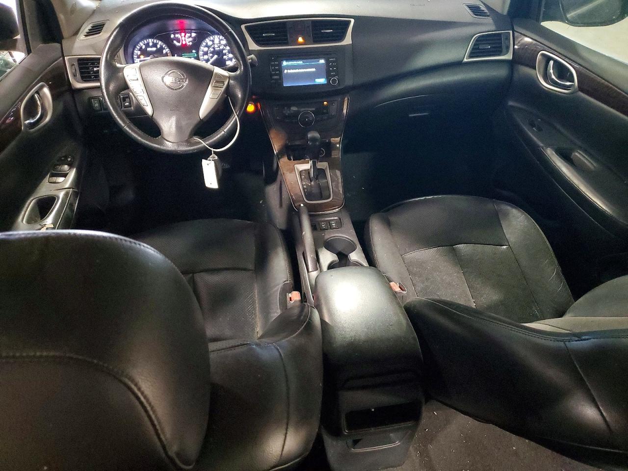 2015 Nissan Sentra Sl Black vin: 3N1AB7AP4FY261684