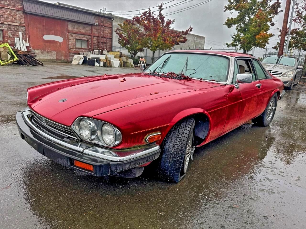 1989 Jaguar Xjs Red vin: SAJNA5842KC155451