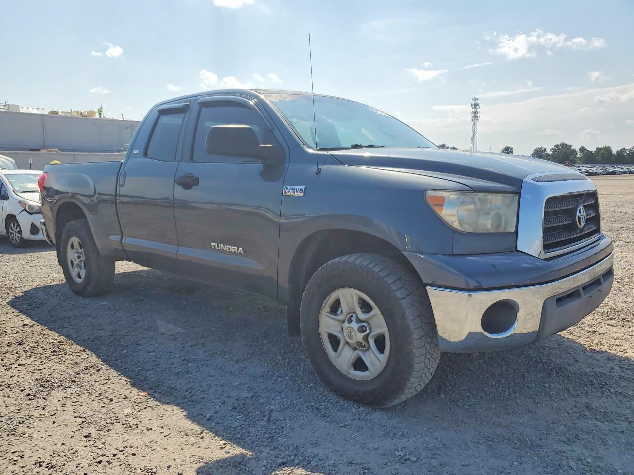 2007 Toyota Tundra Sr5 Blue vin: 5TBBV54197S451454