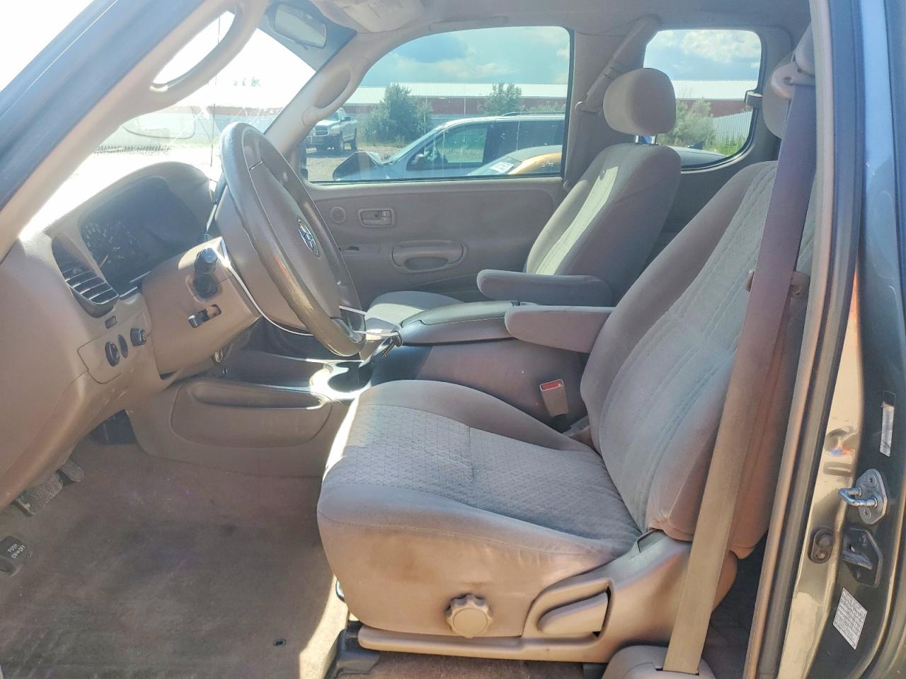 2004 Toyota Tundra Sr5 Gray vin: 5TBBT44144S450871