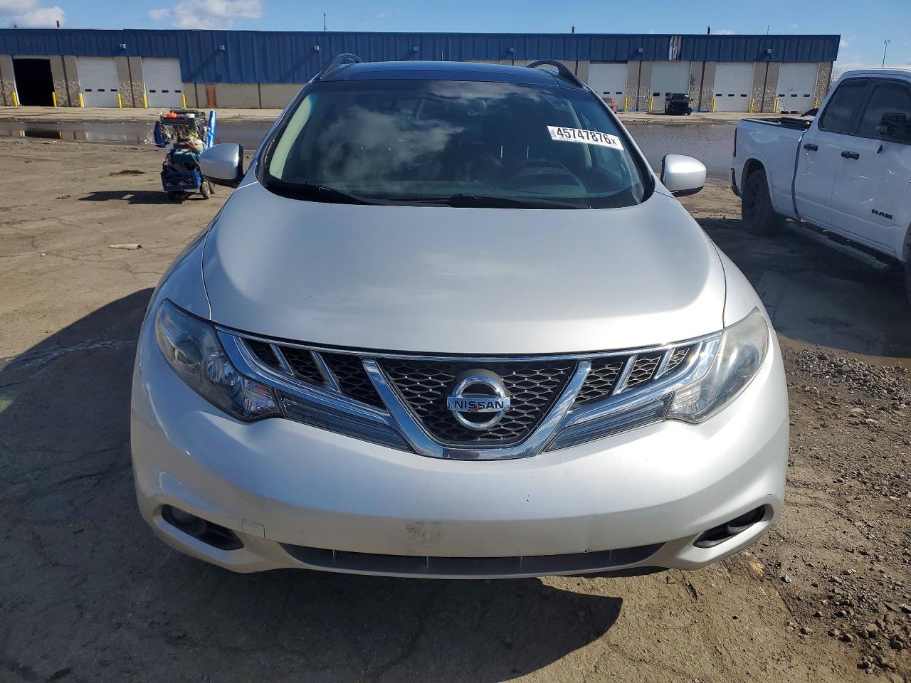 2011 Nissan Murano S Silver vin: JN8AZ1MW1BW176655