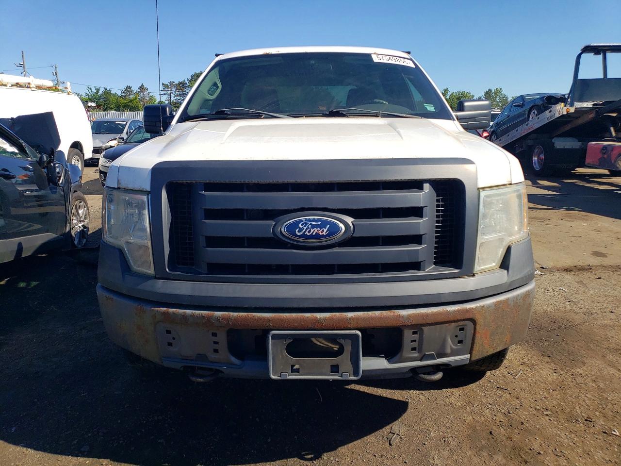 2010 Ford F150 Белый vin: 1FTMF1EW9AKE45037
