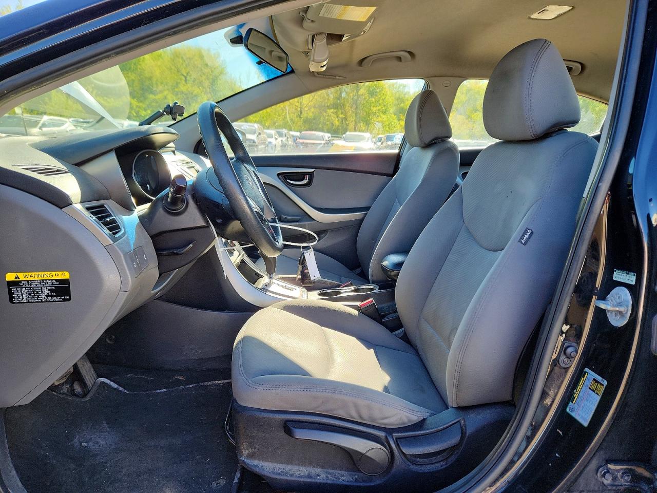 2013 Hyundai Elantra Gls Black vin: 5NPDH4AE2DH217117