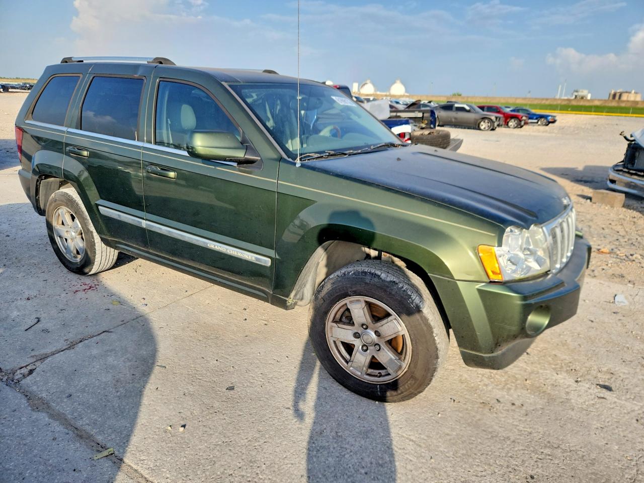 2007 Jeep Grand Cherokee Overland Зеленый vin: 1J8HS68257C653026