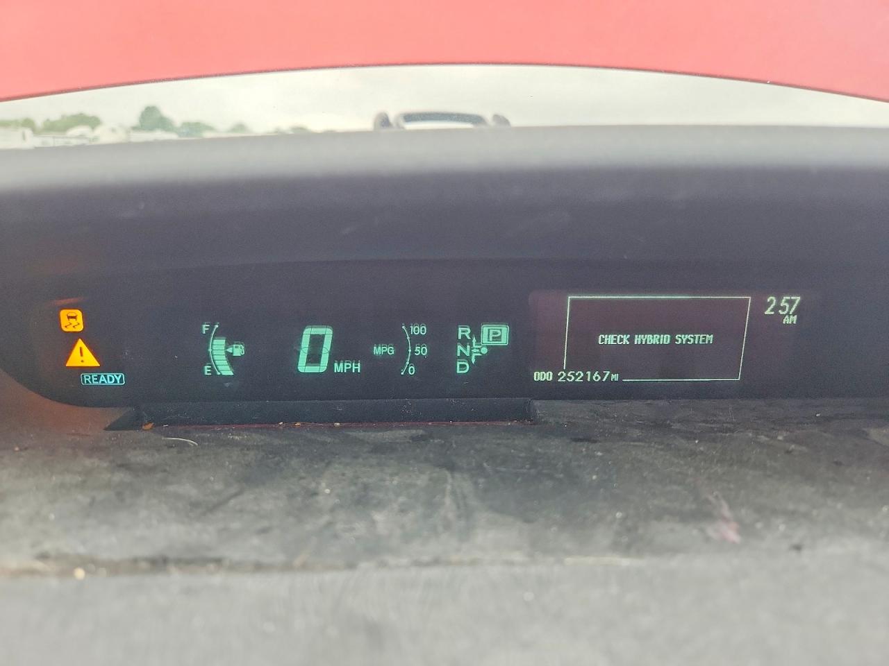 2010 Toyota Prius Ii Red vin: JTDKN3DUXA0191534