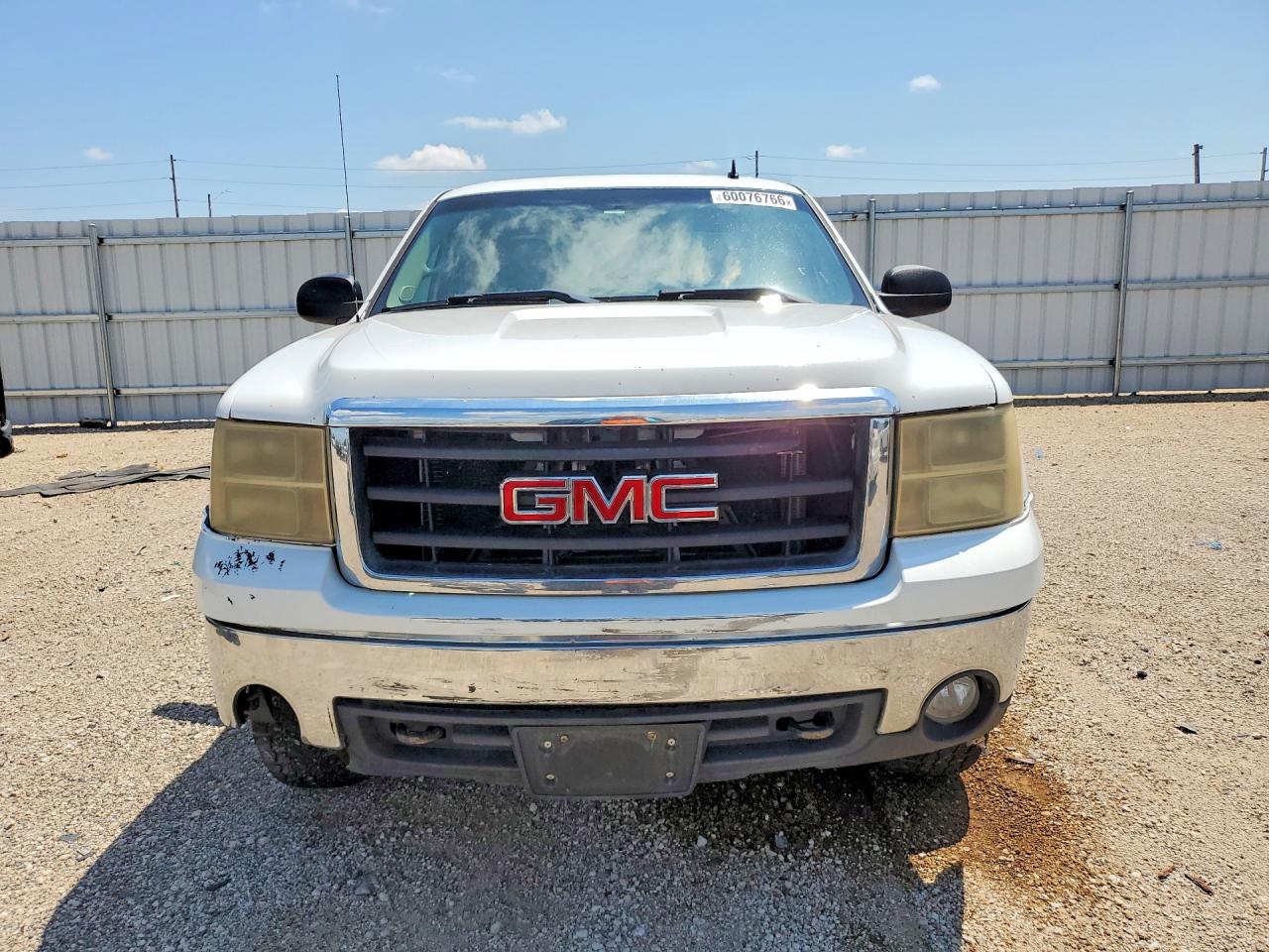 2009 Gmc Sierra K1500 Sle White vin: 3GTEK23M99G106224