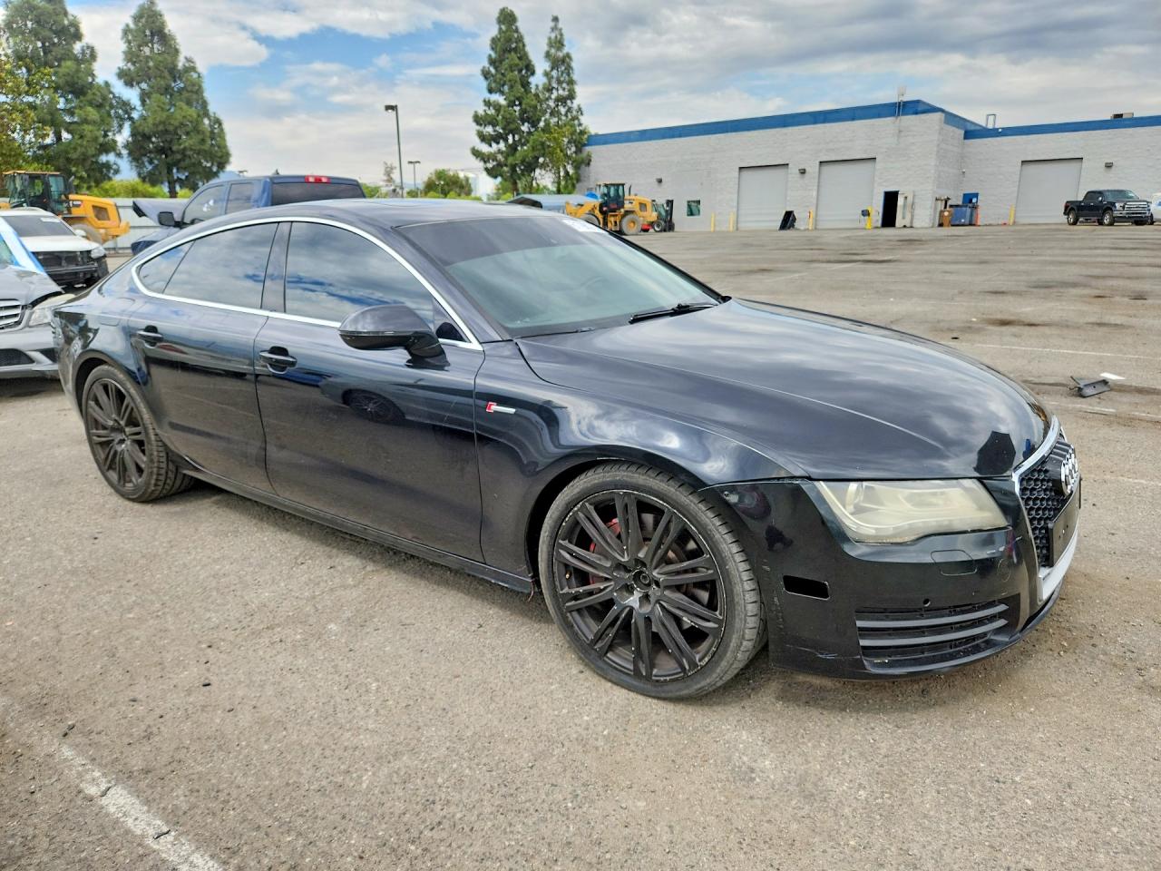 2012 Audi A7 Prestige Black vin: WAUSGAFC5CN002164