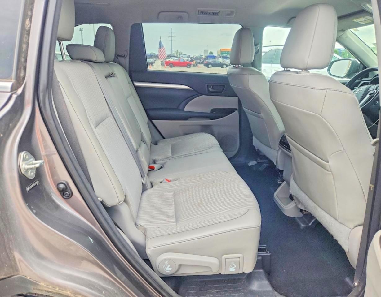 2014 Toyota Highlander Le Plus Gray vin: 5TDZKRFH8ES014915