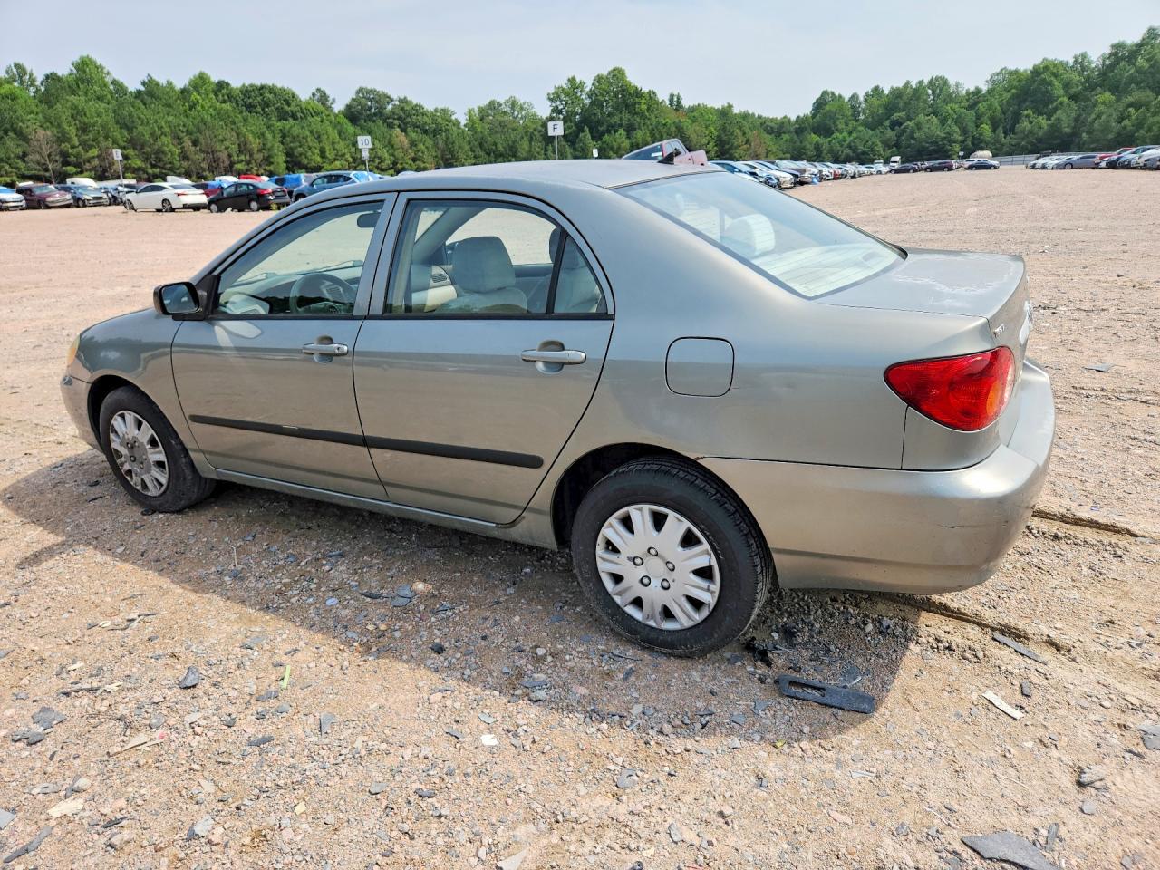 2004 Toyota Corolla Ce Beige vin: 1NXBR32E04Z233122