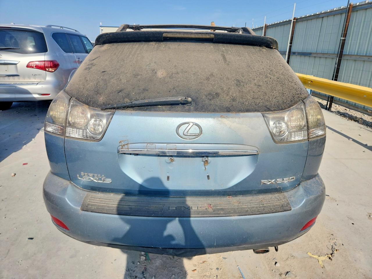 2008 Lexus Rx 350 Blue vin: 2T2GK31U98C033068