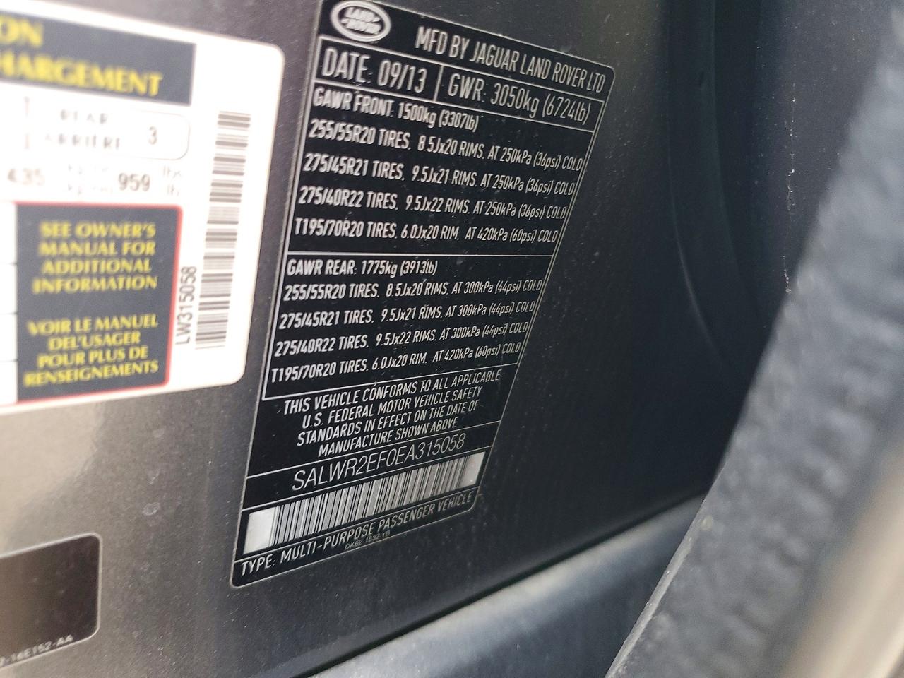 2014 Land Rover Range Rover Sport Sc Gray vin: SALWR2EF0EA315058