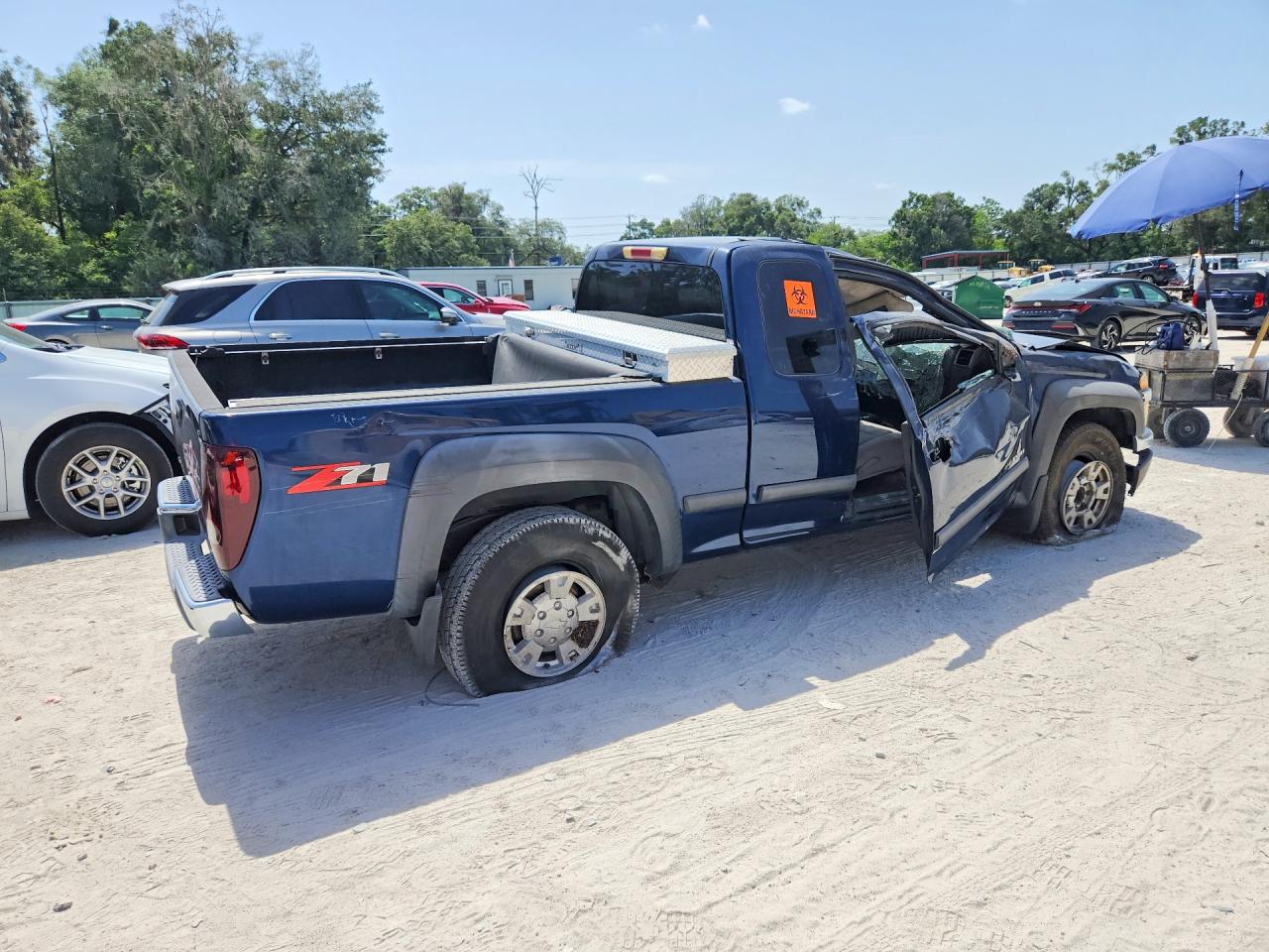 2004 Chevrolet Colorado Синий vin: 1GCDS196148192626