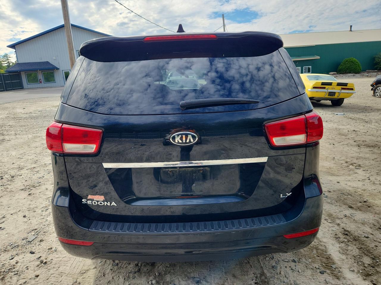 2015 Kia Sedona Lx Gray vin: KNDMB5C1XF6055882