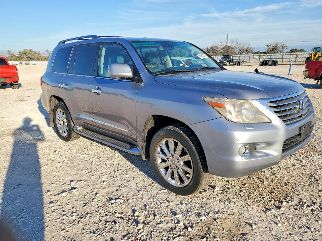 2009 Lexus Lx 570 Silver vin: JTJHY00W794018935