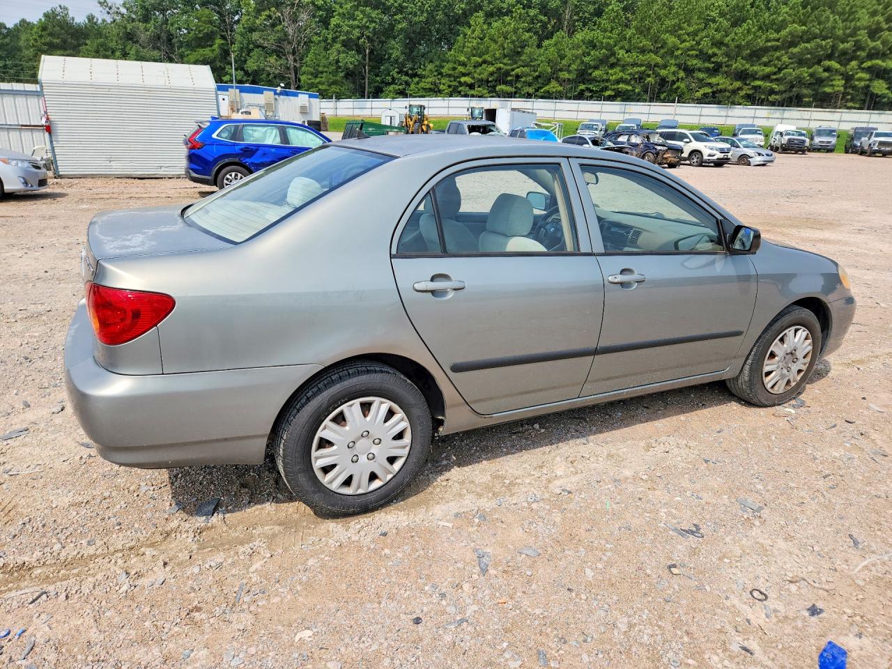 2004 Toyota Corolla Ce Beige vin: 1NXBR32E04Z233122
