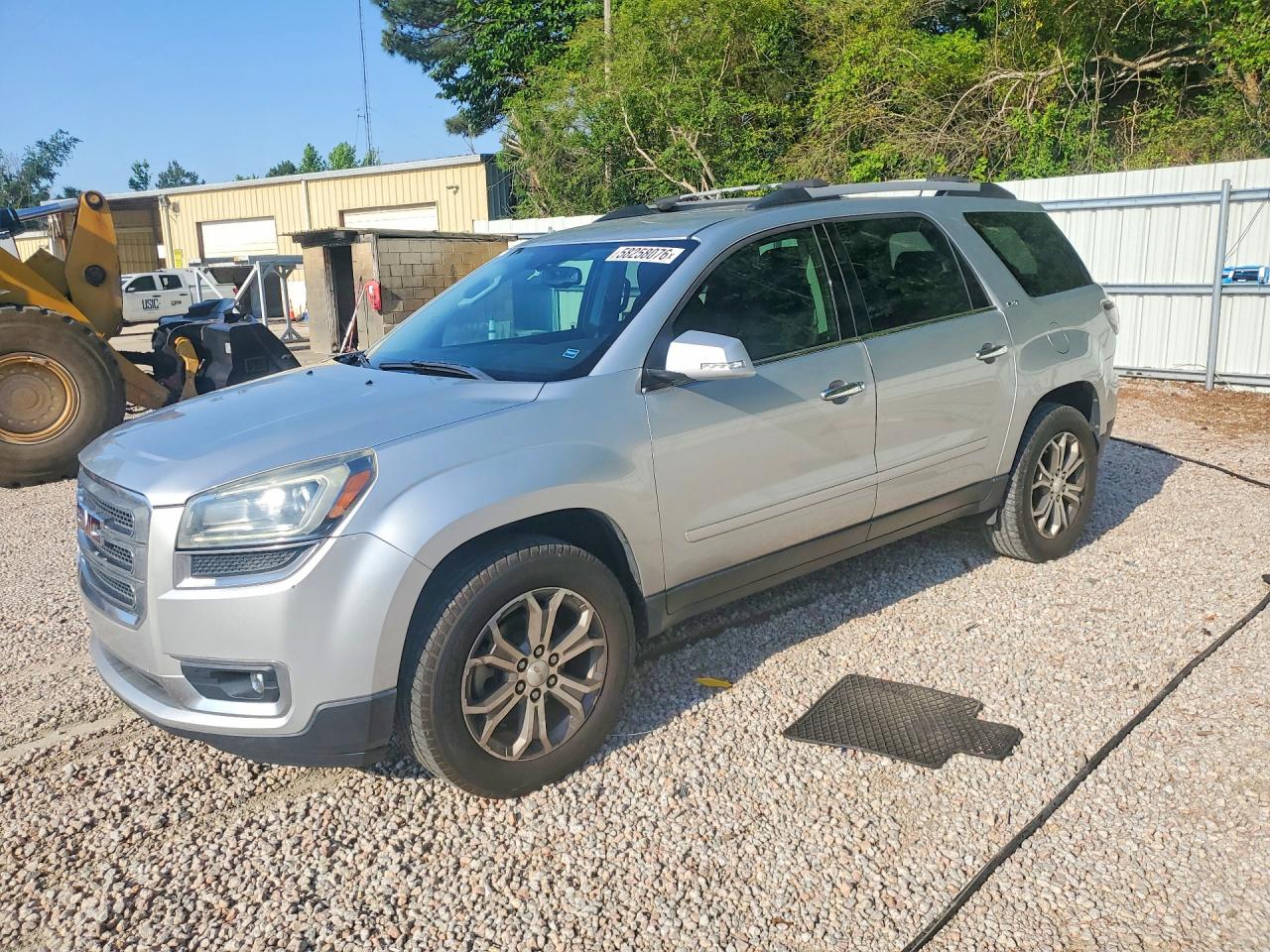 2014 Gmc Acadia Slt-1 Silver vin: 1GKKRRKD9EJ219533
