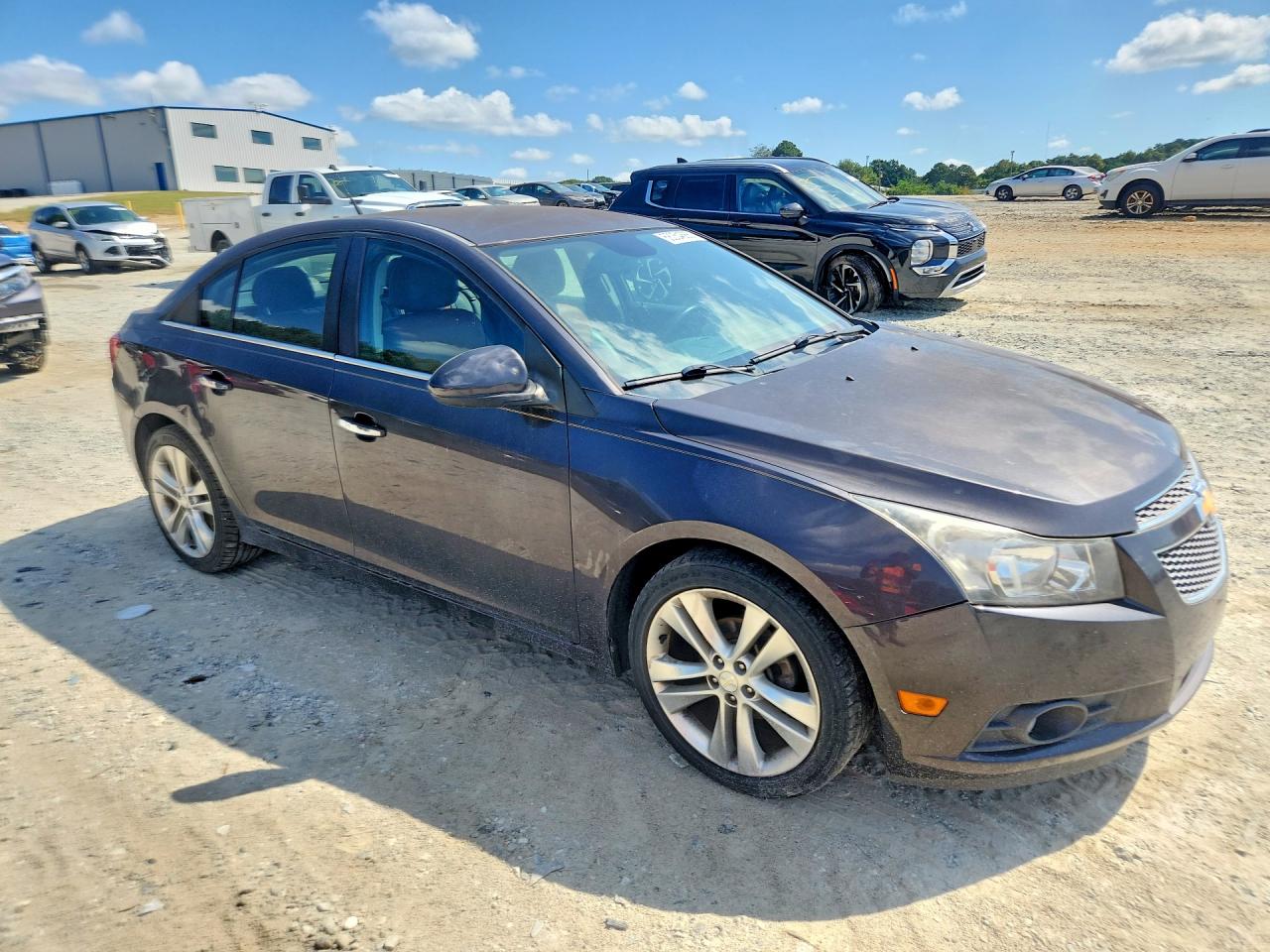 2014 Chevrolet Cruze Ltz Gray vin: 1G1PG5SB2E7305240