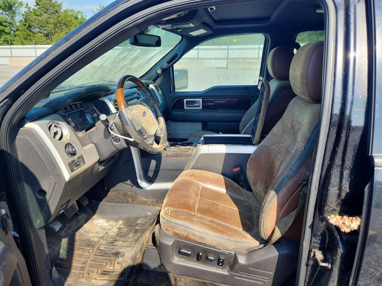 2013 Ford F150 Supercrew Black vin: 1FTFW1ETXDFC69224