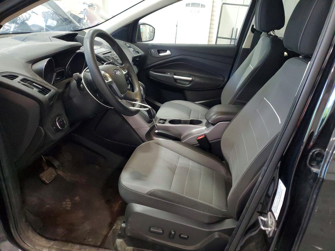 2015 Ford Escape Se Black vin: 1FMCU9GX2FUA13533