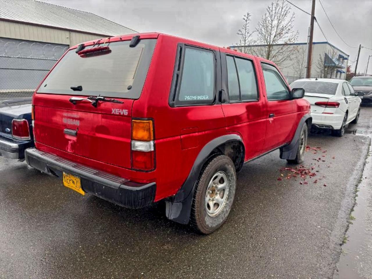 1995 Nissan Pathfinder Le Red vin: JN8HD17Y5SW086483