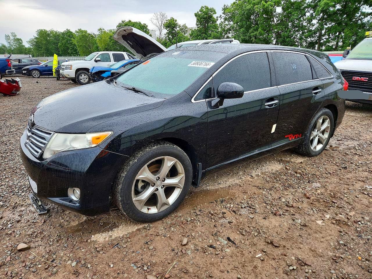 2012 Toyota Venza Xle Black vin: 4T3BK3BB1CU072456