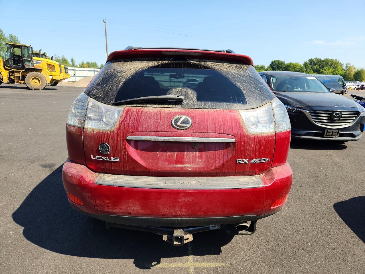 2008 Lexus Rx 400h Красный vin: JTJGW31U482006834