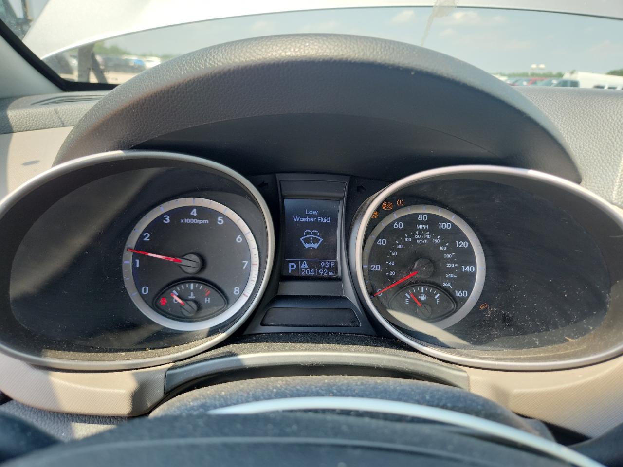2013 Hyundai Santa Fe Gls Silver vin: KM8SN4HFXDU003167