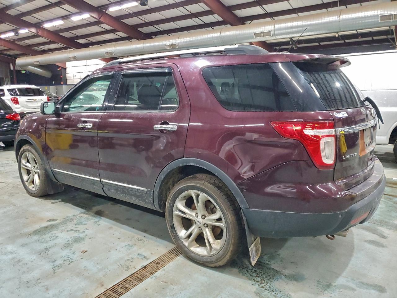 2011 Ford Explorer Limited Бордовый vin: 1FMHK8F87BGA26870