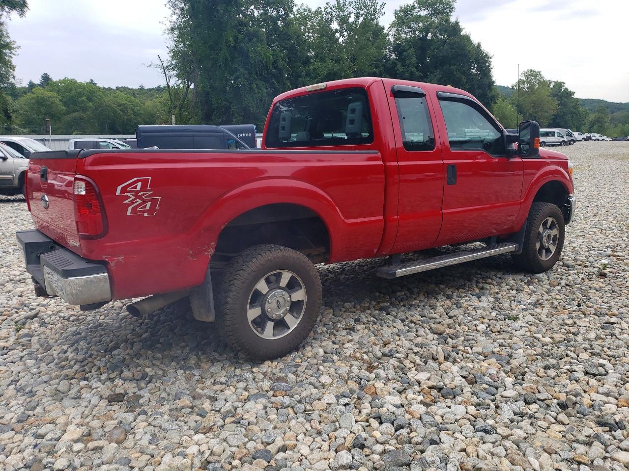 2015 Ford F350 Super Duty Red vin: 1FT8X3B6XFEA67251