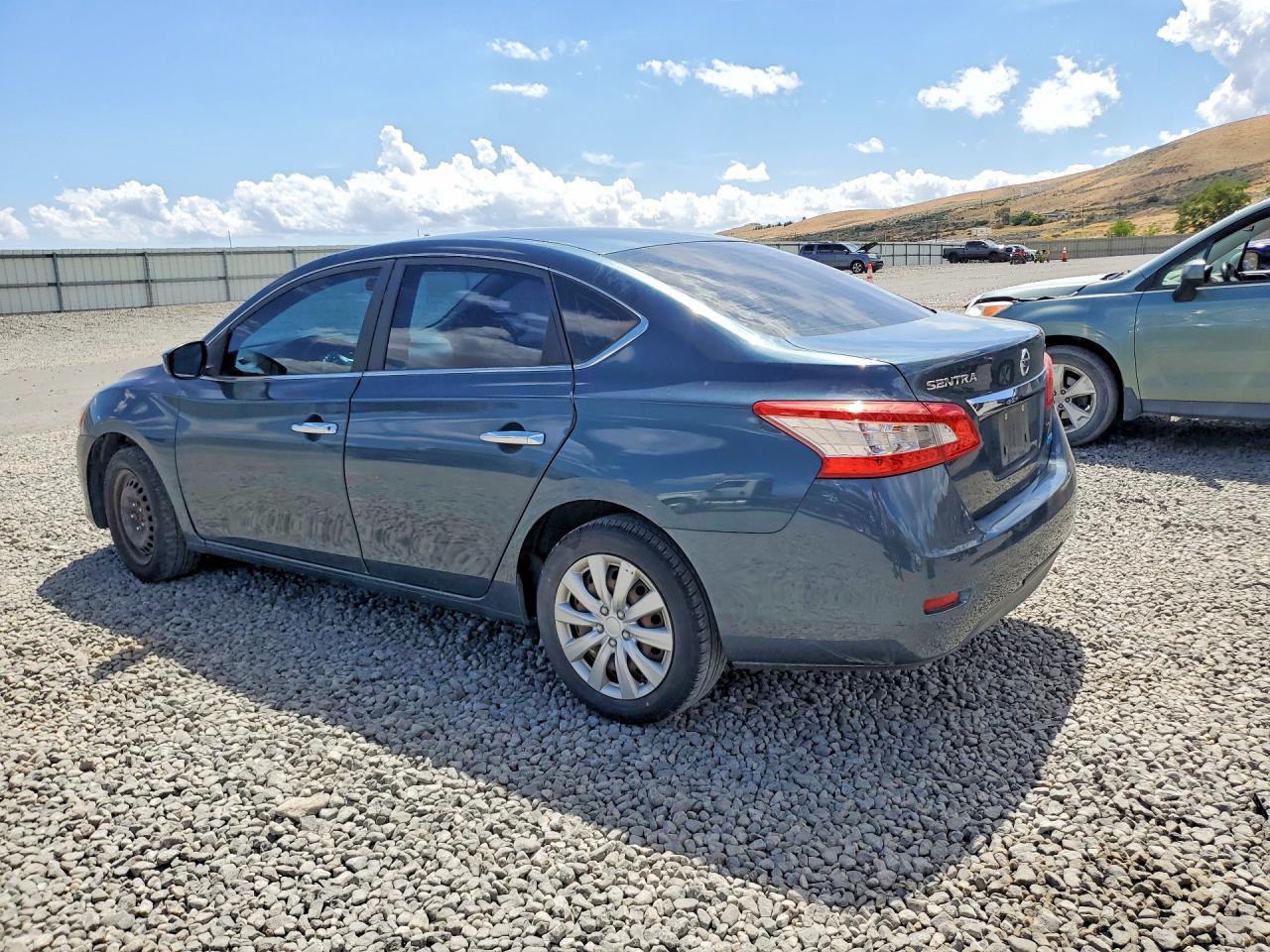 2014 Nissan Sentra Sv Green vin: 3N1AB7AP9EY261937