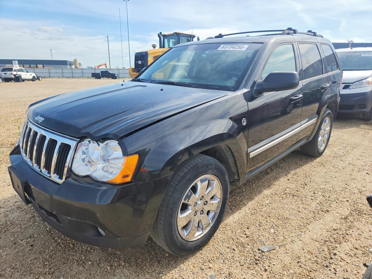 2008 Jeep Grand Cherokee Laredo Black vin: 1J8HR48M88C514091