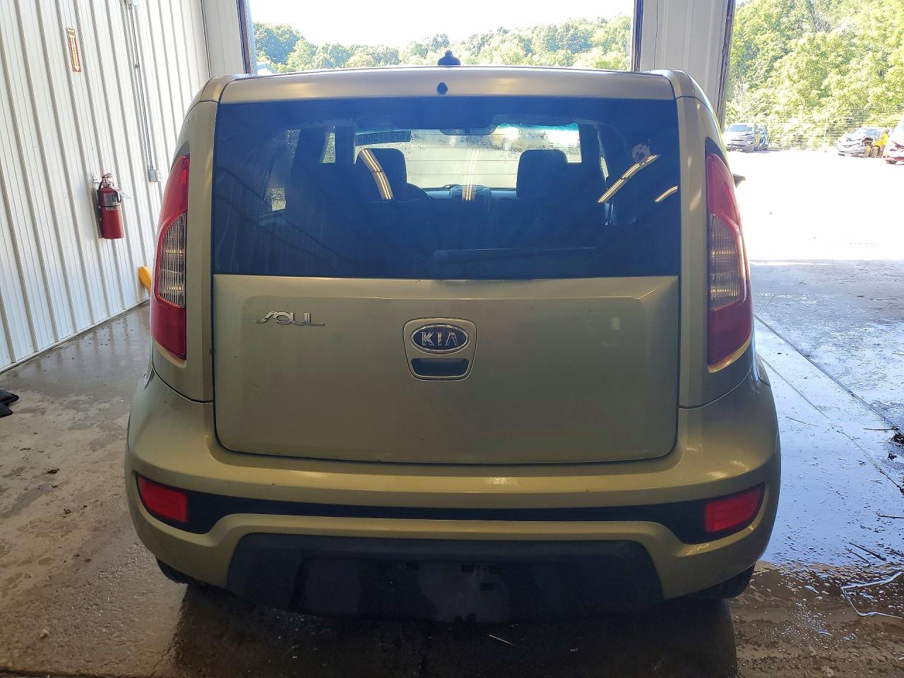2012 Kia Soul Base Зеленый vin: KNDJT2A53C7354981