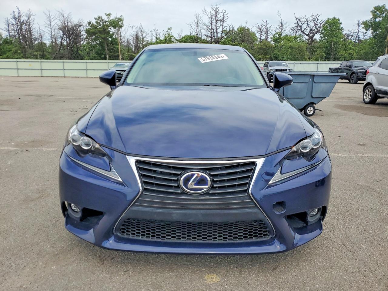 2015 Lexus Is 250 Blue vin: JTHCF1D2XF5019324