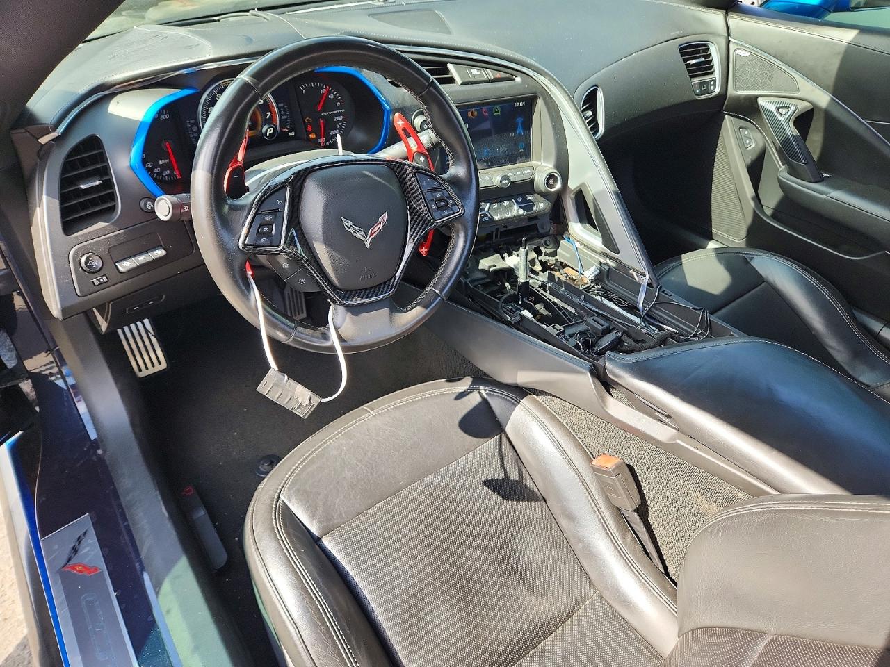 2014 Chevrolet Corvette Stingray 3lt Blue vin: 1G1YF2D74E5124909