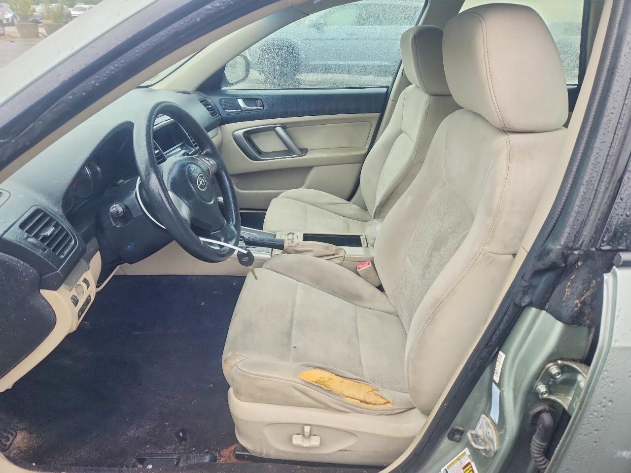 2009 Subaru Outback 2.5i Green vin: 4S4BP61C997336343