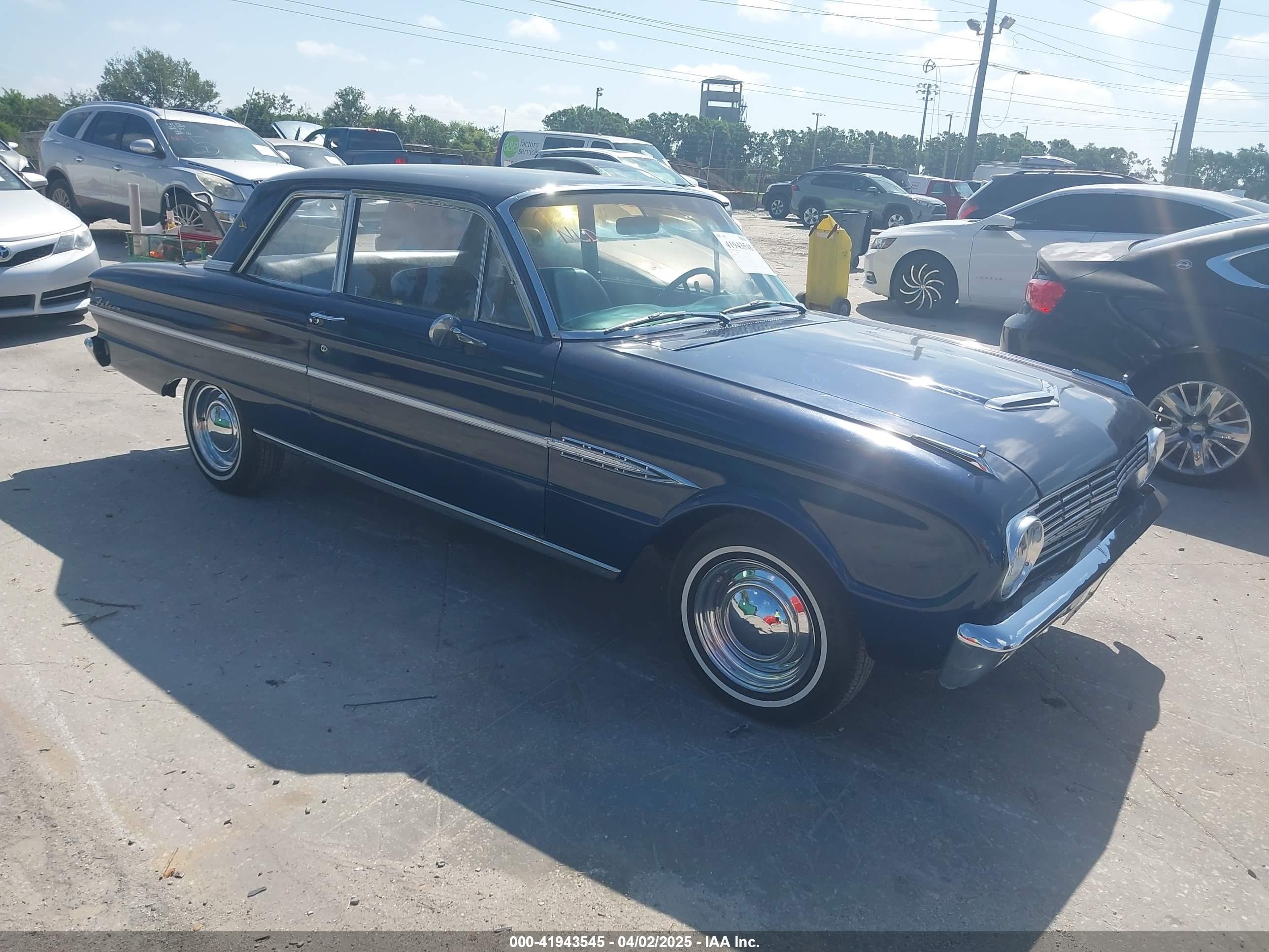 1963 Ford Falcon   Dark Blue vin: 3A19S117119      
