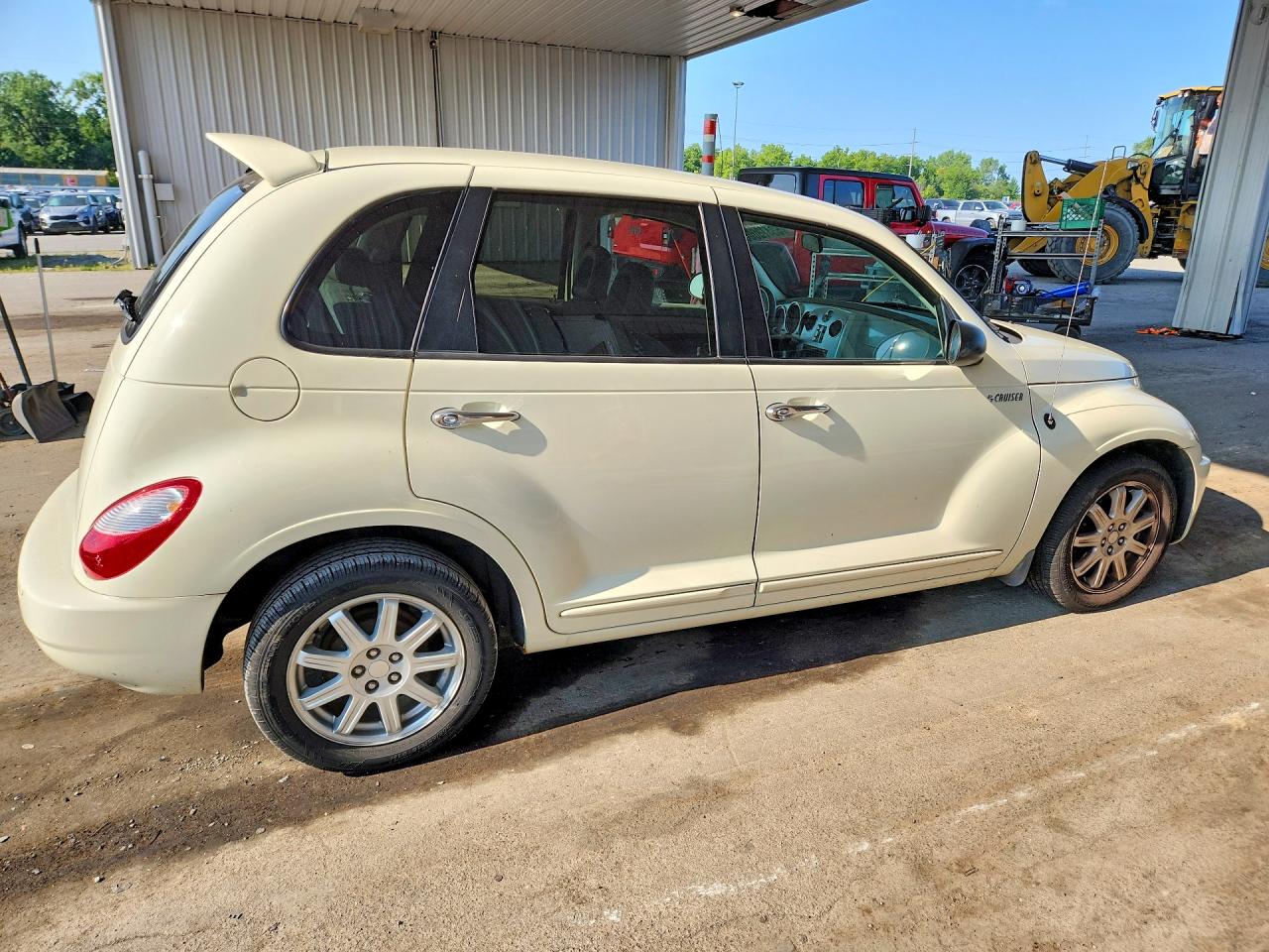 2006 Chrysler Pt Cruiser Белый vin: 3A4FY48B06T324541