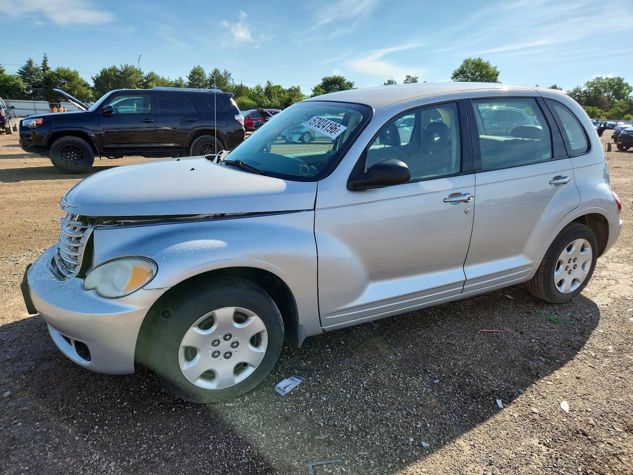 2007 Chrysler Pt Cruiser Silver vin: 3A4FY48B07T508024