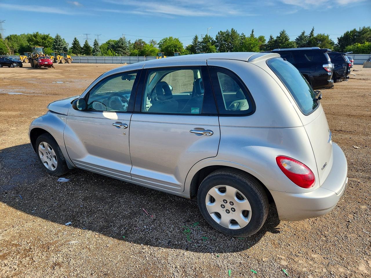 2007 Chrysler Pt Cruiser Silver vin: 3A4FY48B07T508024