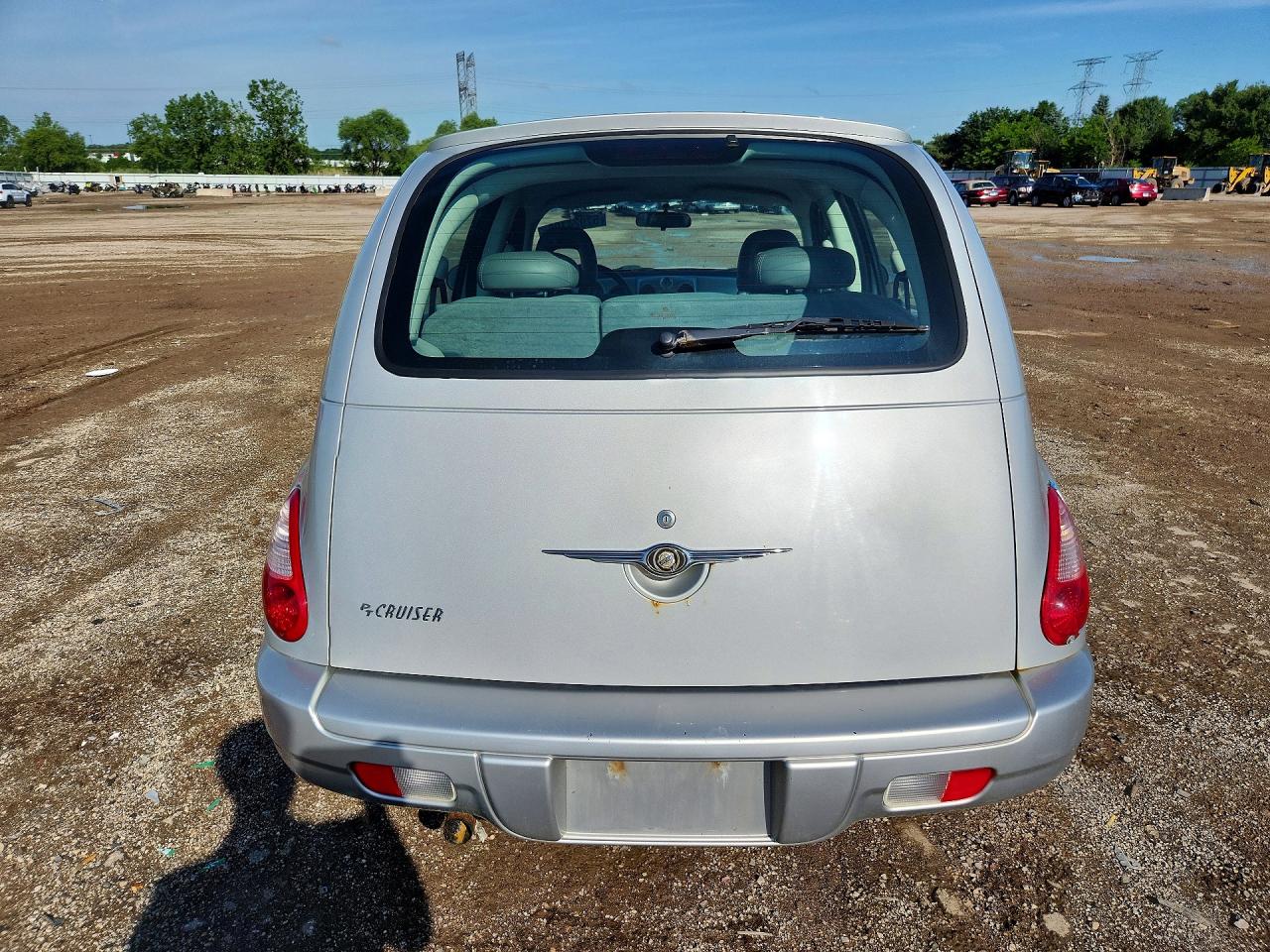 2007 Chrysler Pt Cruiser Silver vin: 3A4FY48B07T508024