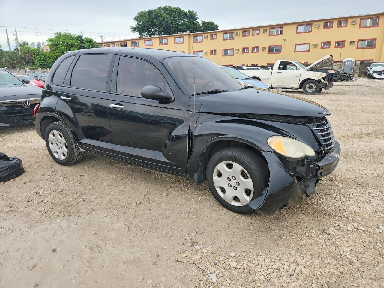 2007 Chrysler Pt Cruiser Black vin: 3A4FY48B07T620581