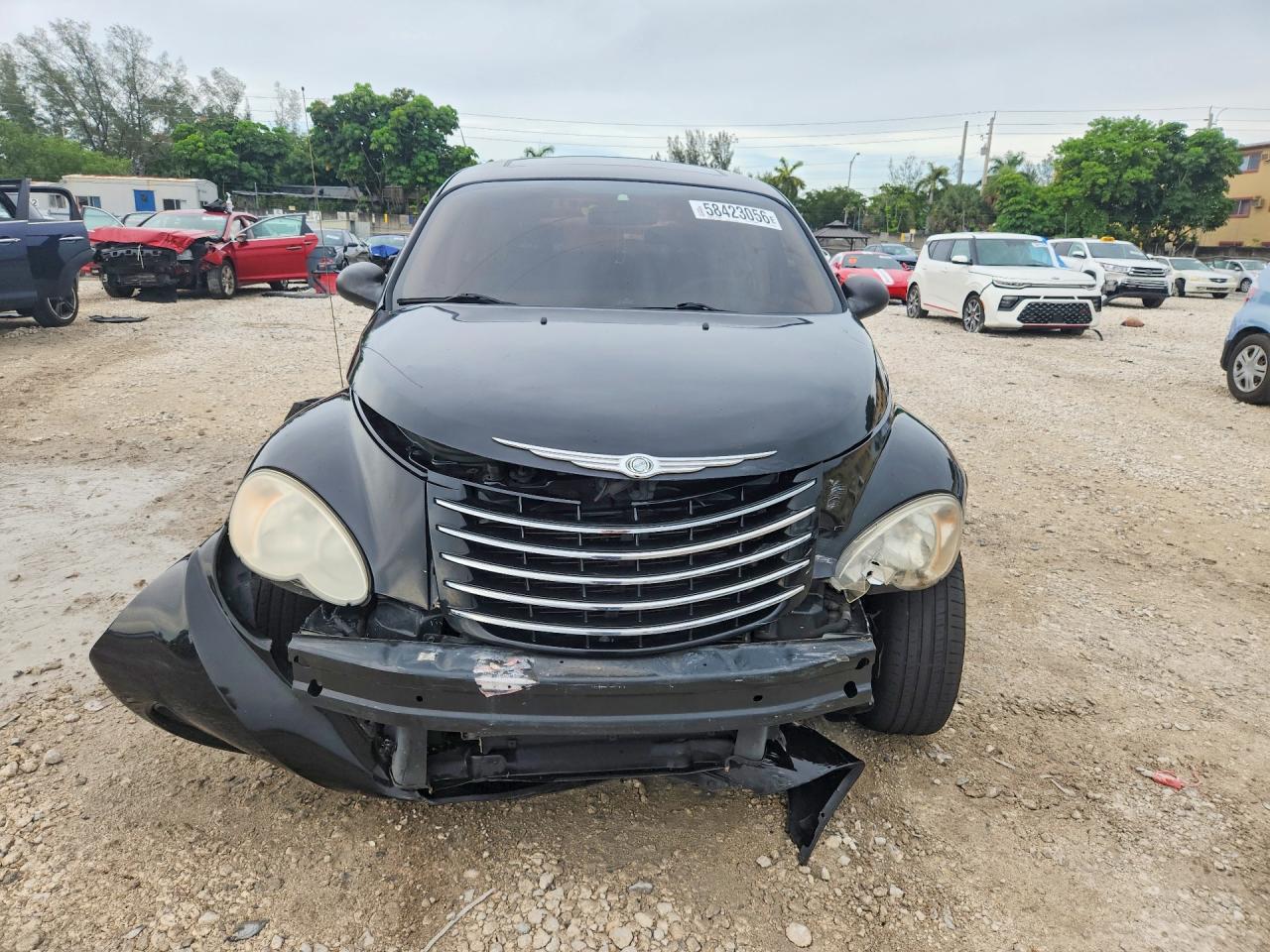 2007 Chrysler Pt Cruiser Black vin: 3A4FY48B07T620581