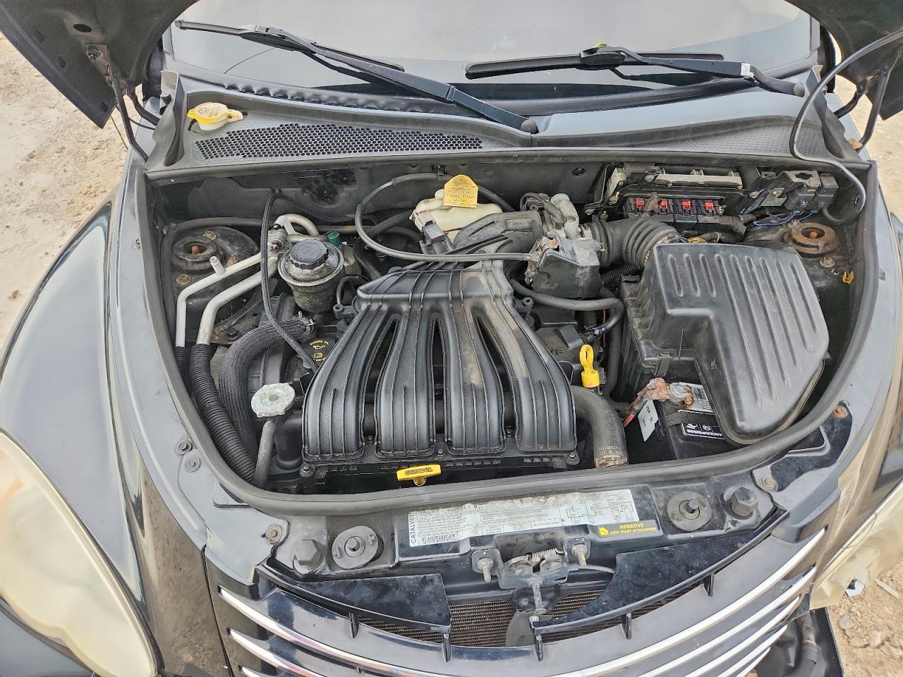2007 Chrysler Pt Cruiser Black vin: 3A4FY48B07T620581