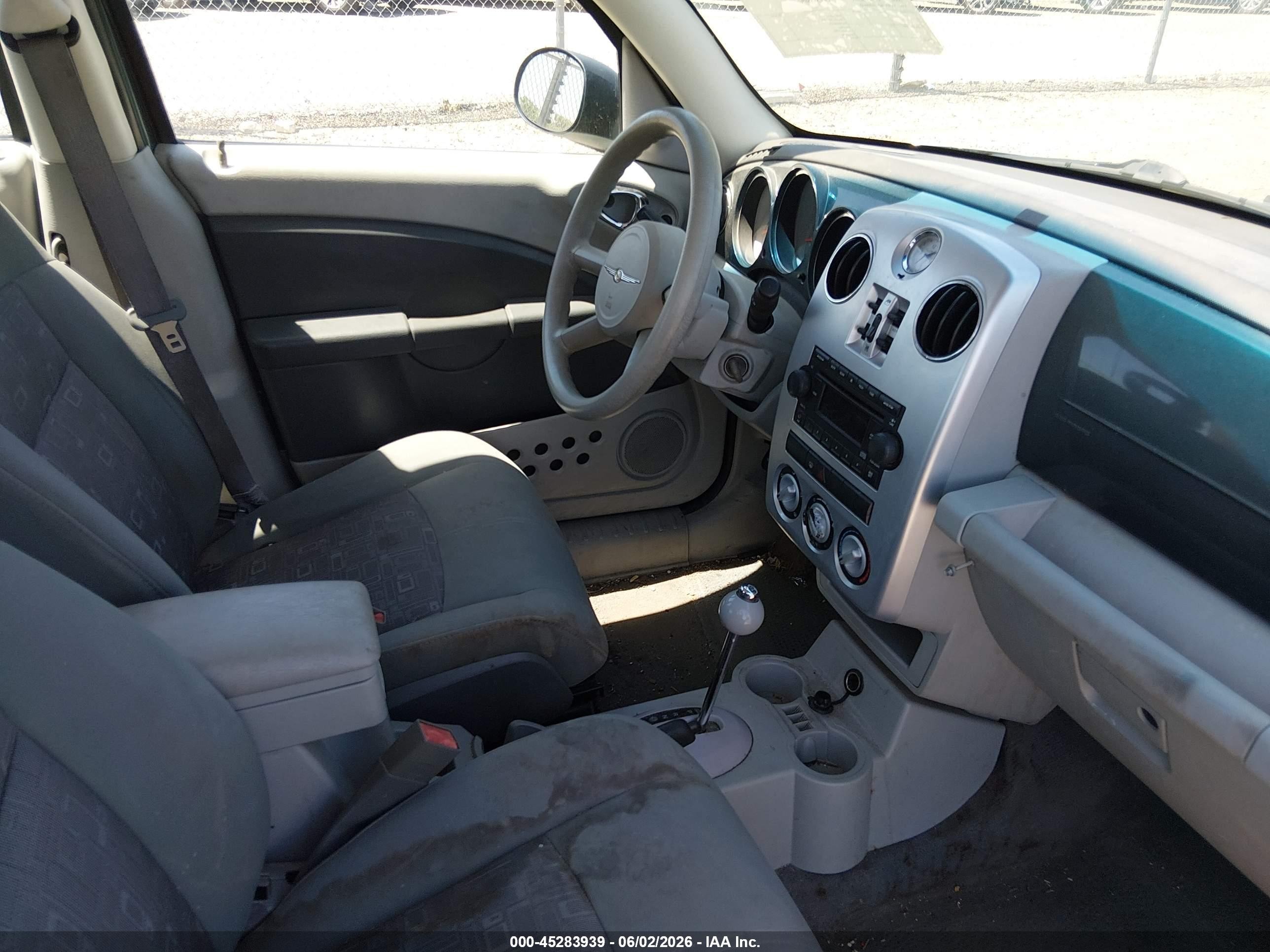 2006 Chrysler Pt Cruiser   Gray vin: 3A4FY48B16T204442