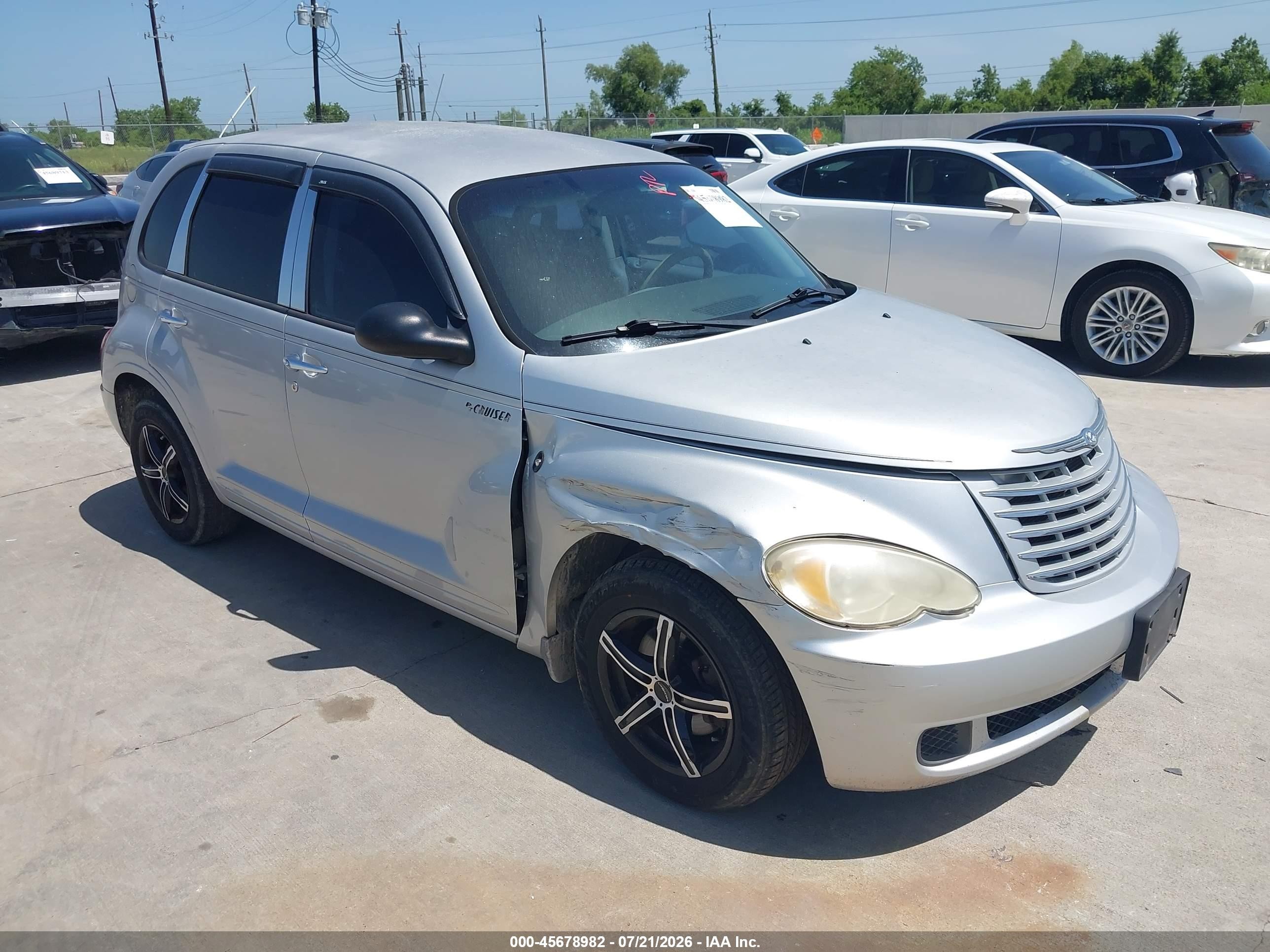 2006 Chrysler Pt Cruiser   Silver vin: 3A4FY48B16T219622