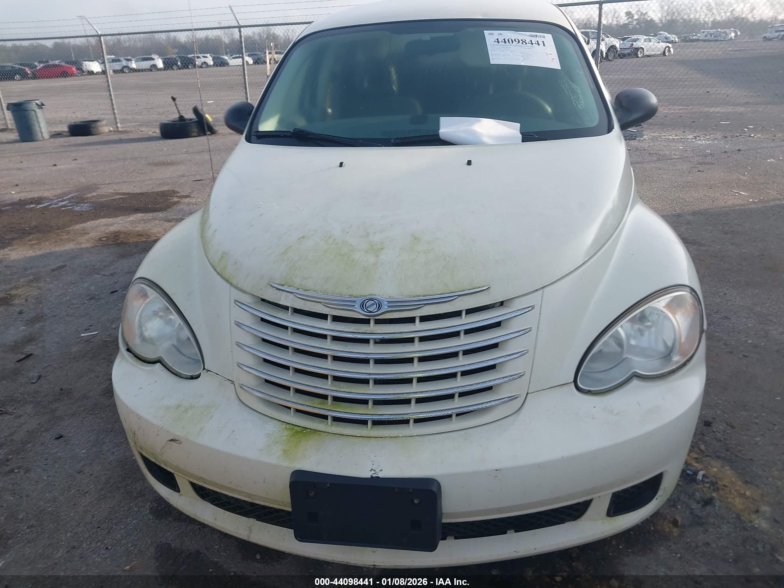 2007 Chrysler Pt Cruiser   White vin: 3A4FY48B17T547382