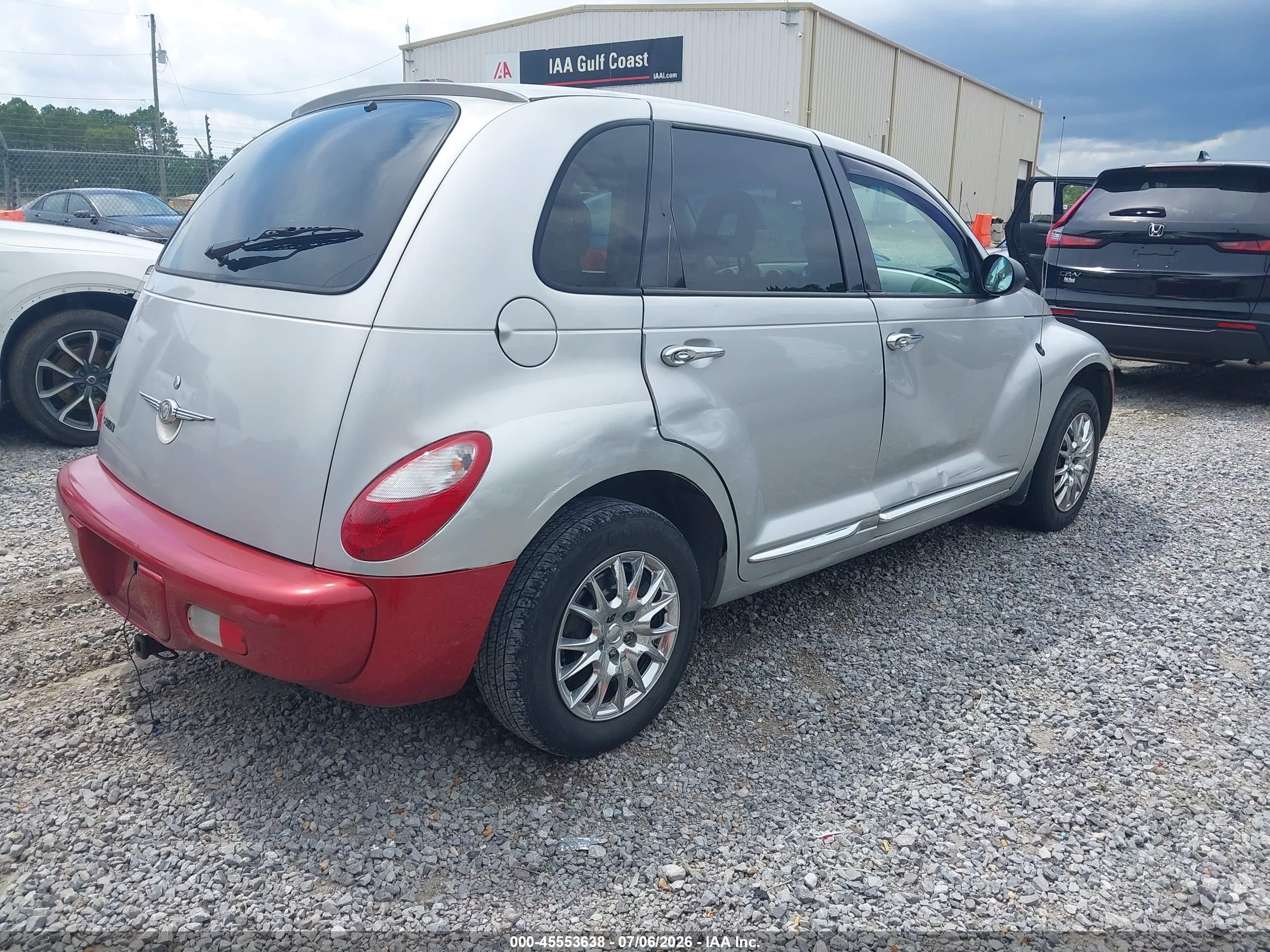 2007 Chrysler Pt Cruiser   Silver vin: 3A4FY48B17T553117