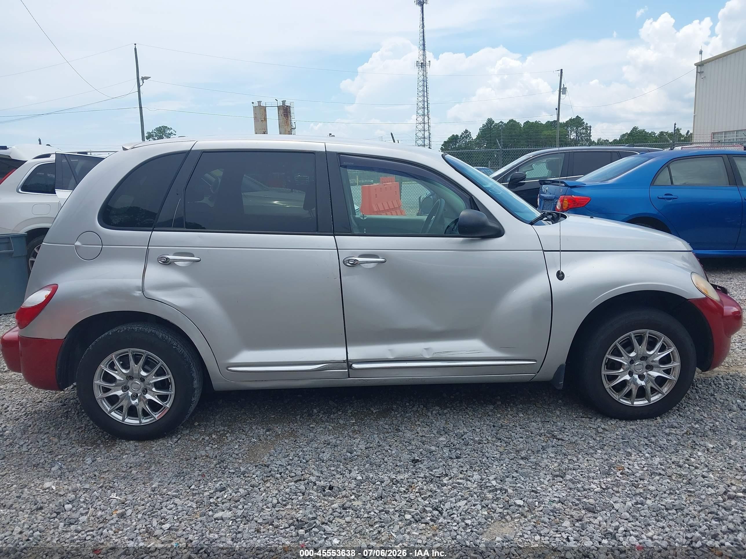 2007 Chrysler Pt Cruiser   Silver vin: 3A4FY48B17T553117